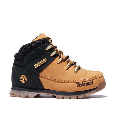 TIMBERLAND Eurosprint Camel/noir - B&eacute;b&eacute; -