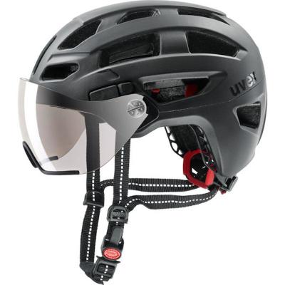 UVEX  City Finale Visor - Casque Black Mat 52-57 cm
