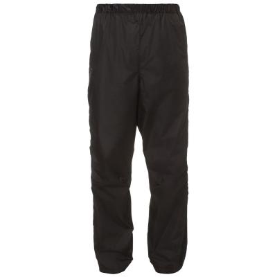 Vaude Fluid Full-Zip Pants II - Pantalon impermable homme Black XL