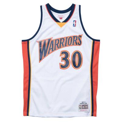 MITCHELL & NESS Maillot NBA swingman Stephen Curry Warriors 2009-10 Hardwood Classics  Blanc