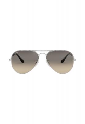 RAY BAN Lunettes de Soleil Aviator Gris Mixte - Neuf