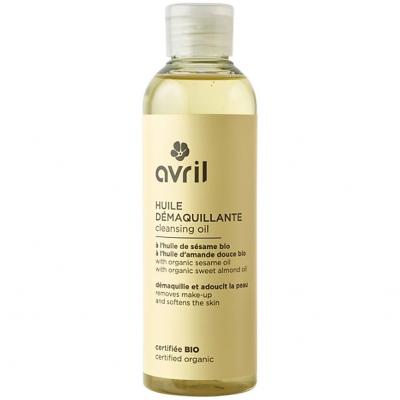 AVRIL Huile demaquillante a l'huile de sesame et d'amande bio 200ml 