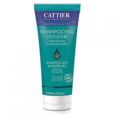 CATTIER  Shampoing Douche Sport Bio, 200ml