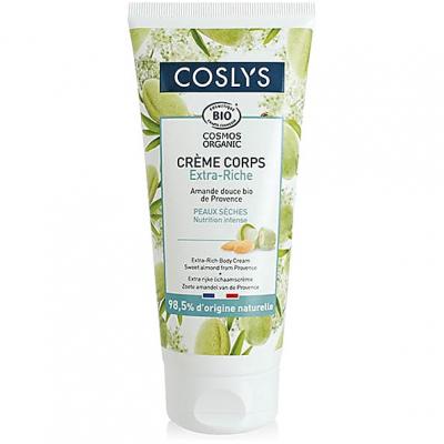 COSLYS Creme corps extra riche bio 200ml Amande douce 