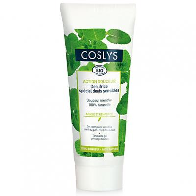 COSLYS  Dentifrice Dents Sensibles Menthe Bio 75ml