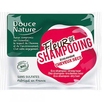 DOUCE NATURE  Fleur de Shampooing Cheveux Secs 