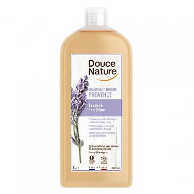 DOUCE NATURE  Shampooing Douche Provence Lavande  1L