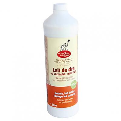 LA DROGUERIE ECOLOGIQUE La Droguerie &Eacute;cologique Lait de Cire Carnauba 1 L - Lot de 3
