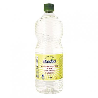ECODOO  Vinaigre d'alcool blanc &agrave; la framboise Eco 1l