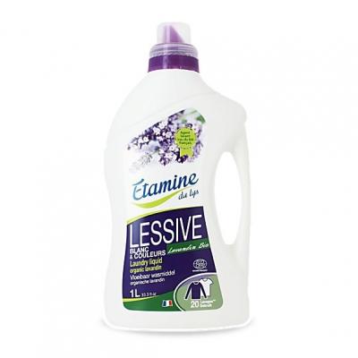 ETAMINE DU LYS  Lessive Liquide Blanc et Couleurs &agrave; la Lavande 1 L