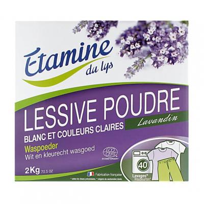 ETAMINE DU LYS Lessive poudre compacte Senteur Lavandin 