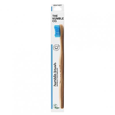 KAMEL The Humble Co Bambou Brosse &agrave; Dents Souple adulte Azulnova