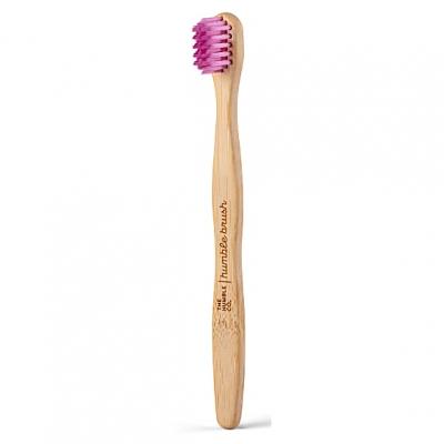 THE HUMBLE CO  Brosse &agrave; dents ultra Soft Purple Bamboo Enfants