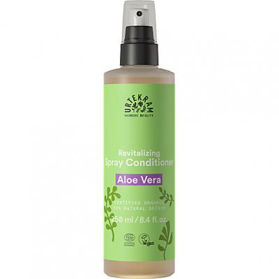 URTEKRAM Spray cheveux revitalisant sans rin&ccedil;age &agrave; l'Alo&eacute; Vera 250 