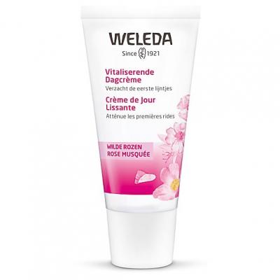 WELEDA  Cr&egrave;me de Jour Lissante &agrave; la Rose Musqu&eacute;e 30ml