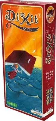 ASMODEE Jeu de soci&eacute;t&eacute;  Dixit 2 Quest Extension 