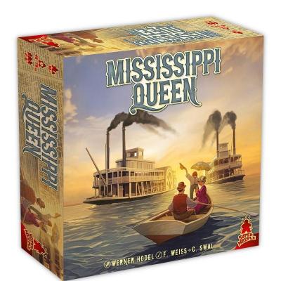 SUPER MEEPLE Jeu de plateau mississippi queen 