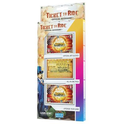 DAYS OF WONDER Gamegenic GG : Prot&egrave;ges-cartes Aventuriers du Rail- - Accessoire pour