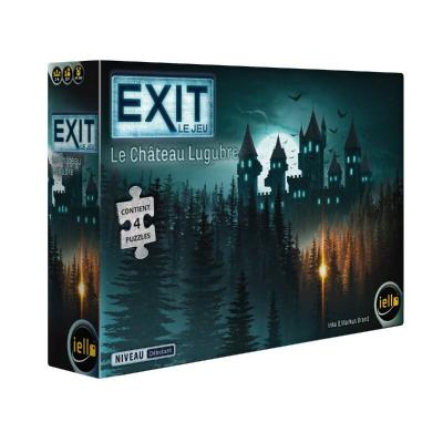 IELLO Jeu d'escape game  Exit Puzzle Le Ch&acirc;teau Lugubre