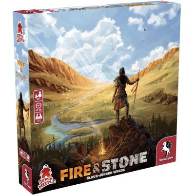  Jeu Super Meeple FIRE & STONE- - Jeu de societe