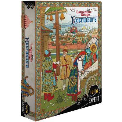 IELLO Jeu  La Cath&eacute;drale Rouge - Recruteurs- - Jeu de soci&eacute;t&eacute;