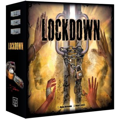 BLACKROCK GAMES Jeu de soci&eacute;t&eacute; - BLACKROCK - Lockdown - Coloris Unique - Enfant - 30 min - Jeu de plateau