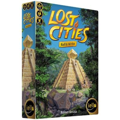  Jeu IELLO Lost Cities : Roll & Write- - Jeu de soci&eacute;t&eacute;