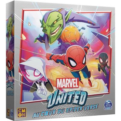 CMON Jeu  Marvel United : Into the Spider-Verse- - Jeu de soci&eacute;t&eacute;