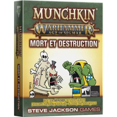 EDGE Asmodee Munchkin Warhammer Aos : Mort Et Destruction (ext)
