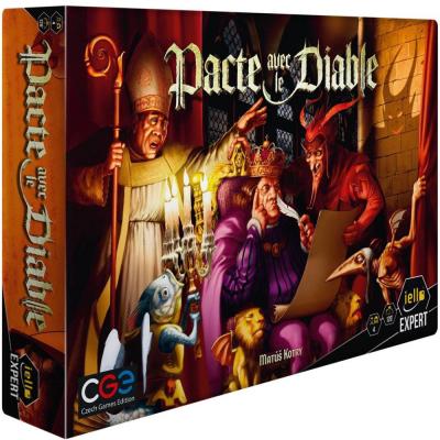 IELLO Jeu  Pacte avec le Diable- - Jeu de soci&eacute;t&eacute;