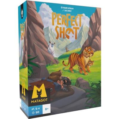 ASMODEE Jeu Matagot Perfect Shot- - Jeu de soci&eacute;t&eacute;