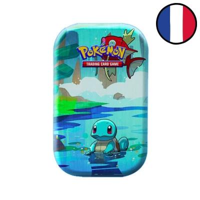 POKEMON Mini bo&icirc;te en m&eacute;tal Pok&eacute;mon avec 2 boosters Mod&egrave;le al&eacute;atoire 