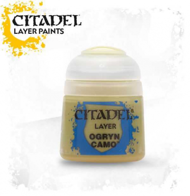 GAMES WORKSHOP Pot de peinture Layer Ogryn Camo 12ml 22-31 - Citadel