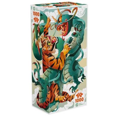  Puzzle 1000 pi&egrave;ces Iello Universe The Tiger and the Dragon 10