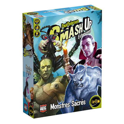 IELLO Jeu  Smash Up - Monstres Sacr&eacute;s- - Jeu de societe