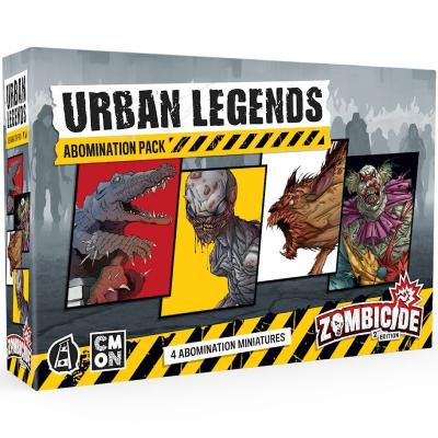 CMON  2. Edition-Urban Legends Jeu, CMND1221, Multicolore, 1. Zombicide