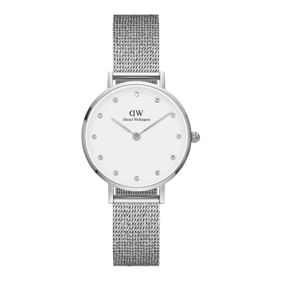 DANIEL WELLINGTON  DW Montre Petite Lumine Pressed Sterling 28mm Silver