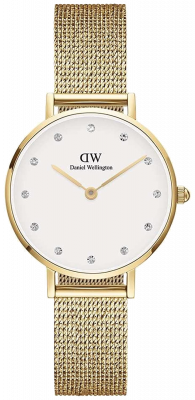 DANIEL WELLINGTON  DW Montre Petite Lumine Pressed Evergold 28mm Gold
