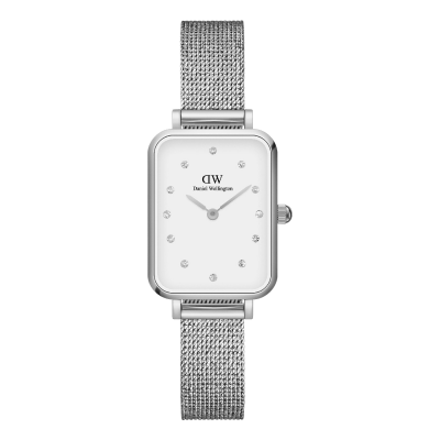 DANIEL WELLINGTON  DW Montre 20x26mm Quadro Lumine Pressed Sterling Silver