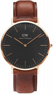 DANIEL WELLINGTON  DW Montre Classic St Mawes 36mm Or rose