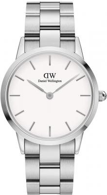 DANIEL WELLINGTON Montre Femme Iconic Blanc DW00100207 Gris 