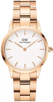 DANIEL WELLINGTON Montre Femme Iconic Blanc DW00100213 Rose 