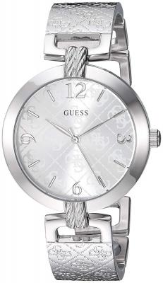 GUESS  Montre en Acier G Luxe W1228L1 - Femme - Argent&eacute;