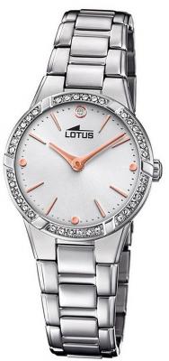 LOTUS  Montre Pour Femme Mode L18454/1 Bracelet En Acier Inoxydable Montre Bliss Argent Ul18454/1