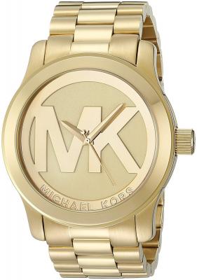 MICHAEL KORS Montre  Runway MK5786 Bracelet en acier dor&eacute; jaune
