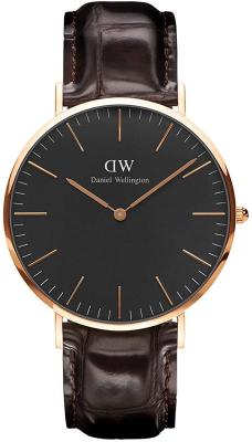 DANIEL WELLINGTON  DW Montre Classic York 40mm Or rose