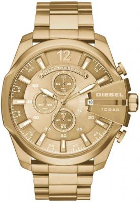 DIESEL Montre Homme  Mega Chief DZ4360 acier dor&eacute;