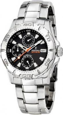 FESTINA  - F16242-9 - Montre Homme - Multifonctions - Bracelet acier