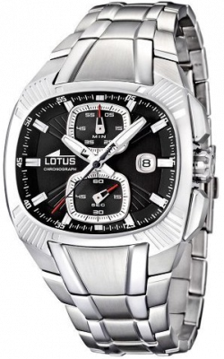 LOTUS Montre Homme  L15752/2 Doom Argent & Cadran noir