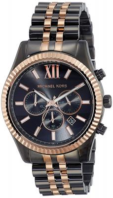 MICHAEL KORS Montre Homme  MK8561 Lexington Chronographe Cadran Gris 44mm gris